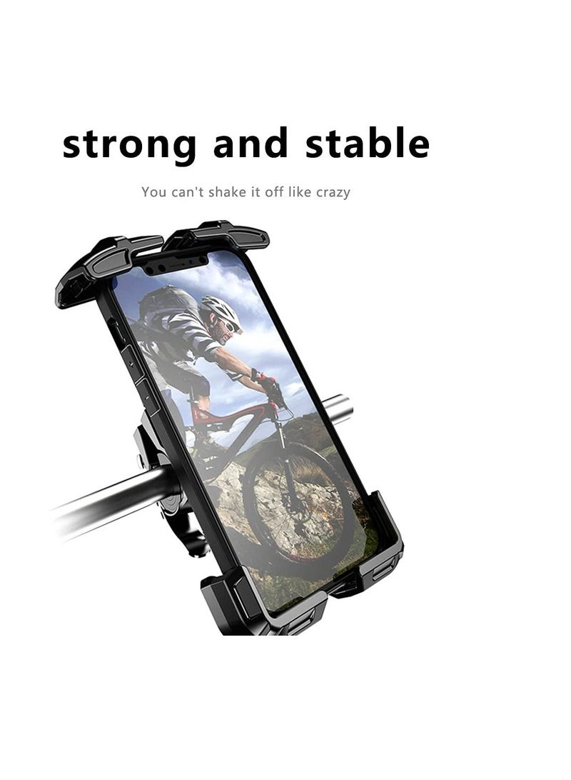 Excefore Bike Phone Holder, KASTWAVE Motorcycle Phone Mount, Bicycle Handlebar Cell Phone Clamp, Scooter Phone Clip for iPhone 13 Pro Max, S20 and 4.7"- 6.9" Cellphone - Image 5