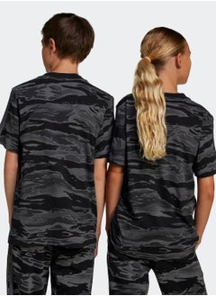 Adidas Youth Seasonal Essentials Camo T-Shirt  - Image 1