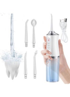 EELHOE Water Flossers For Teeth USB Rechargeable Water Teeth Cleaner Picks  With 4 Nozzles  - Image 1