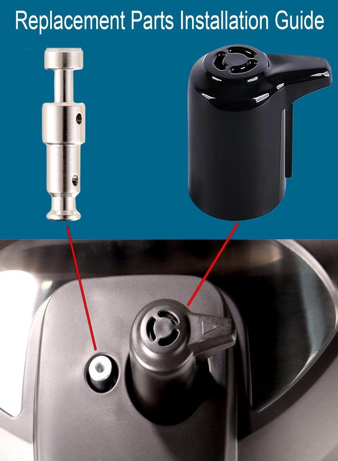 قطع غيار لأجهزة الطهي Instant Pot Duo/Duo Plus سعة 5 و6 كوارت، طقم من 10 قطع يشمل صمام تحرير البخار، وحلقة إحكام، وصمام عائم بديل لأجهزة الطهي Instant Pot، وغطاء بديل لأجهزة الطهي Instant Pot IP-DUO50 وIP-DUO60 - Image 3