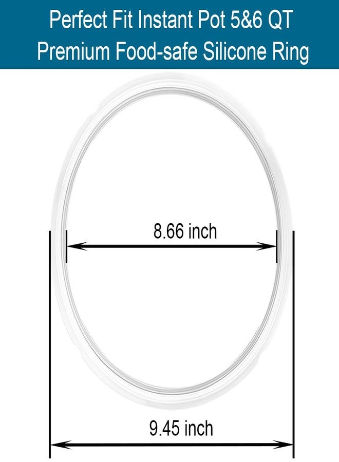 قطع غيار لأجهزة الطهي Instant Pot Duo/Duo Plus سعة 5 و6 كوارت، طقم من 10 قطع يشمل صمام تحرير البخار، وحلقة إحكام، وصمام عائم بديل لأجهزة الطهي Instant Pot، وغطاء بديل لأجهزة الطهي Instant Pot IP-DUO50 وIP-DUO60 - Image 5