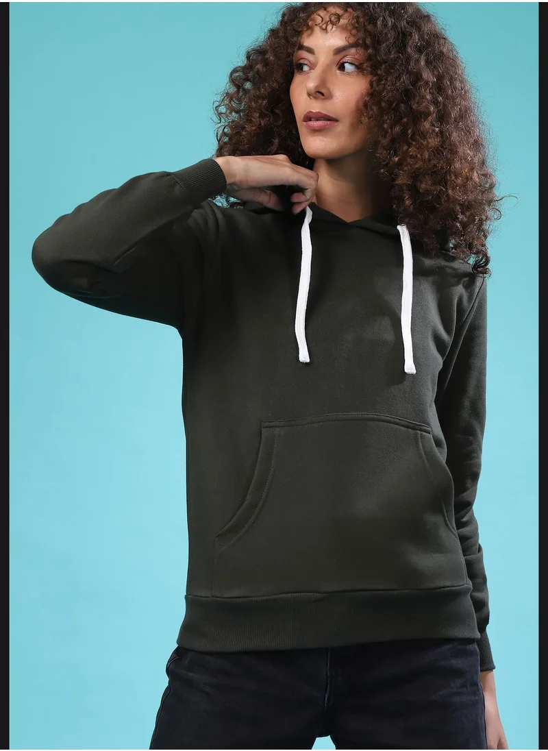 Campus Sutra Front Pocket Hoodie