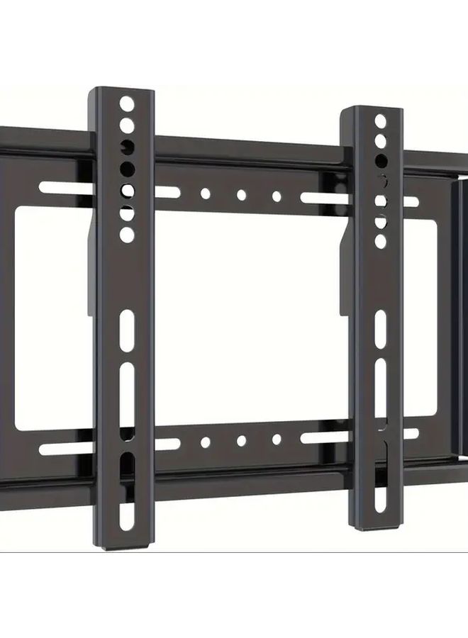 Universal TV Wall Mount Bracket Fixed Low Profile For 14 to 43 Inch Screens Black - Image 1