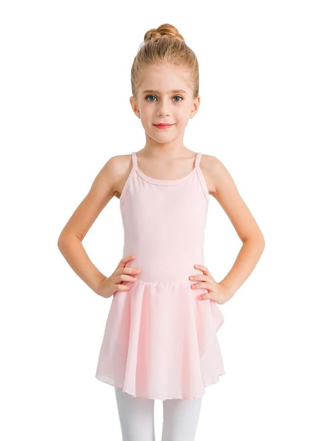 Stelle Toddler Ballet Leotards for Girls,Dance Leotard for Girls,Camisole Toddler Ballet Outfit for Studio Outdoor Daily Wear, Pink 4-5T - Image 3