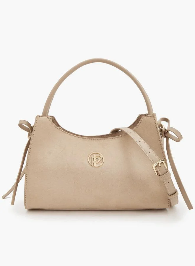 بيبرمنت Metallic Accent Crossbody Bag With Detachable Strap