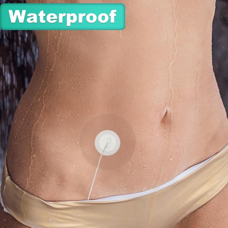 OBUZOO 40 Pack Waterproof Infusion Site Adhesive Patches for CGM Sensor and Insulin Pumps08Inch HoleBreathable Clear OverpatchPreCut TapeSkinFriendly Stickers for Long Days - Image 2