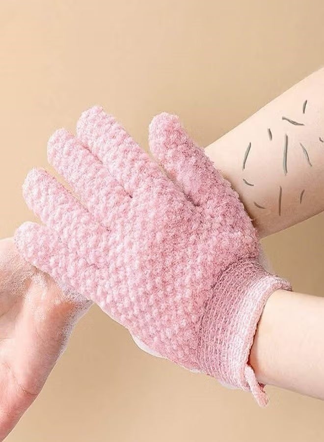 Alice Exfoliating Gloves for Face & Body – Deep Cleansing, Smooth Skin & Gentle Scrub Exfoliator for Radiant Glow - Image 2