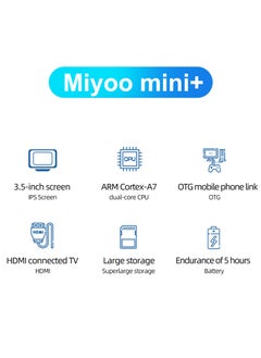 Miyoo Miyoo Mini Plus+ Portable GBA Game PS1 Handheld Game Console(Purple 128G)  - Image 4