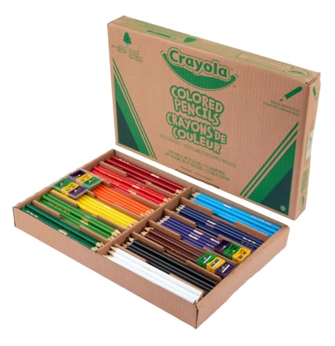 Crayola Colored Pencils Classpack (240ct), Bulk Colored Pencils for Kids, 12 Colors, Coloring Supplies, Must Have Teacher Classroom Essentials for School - Image 3