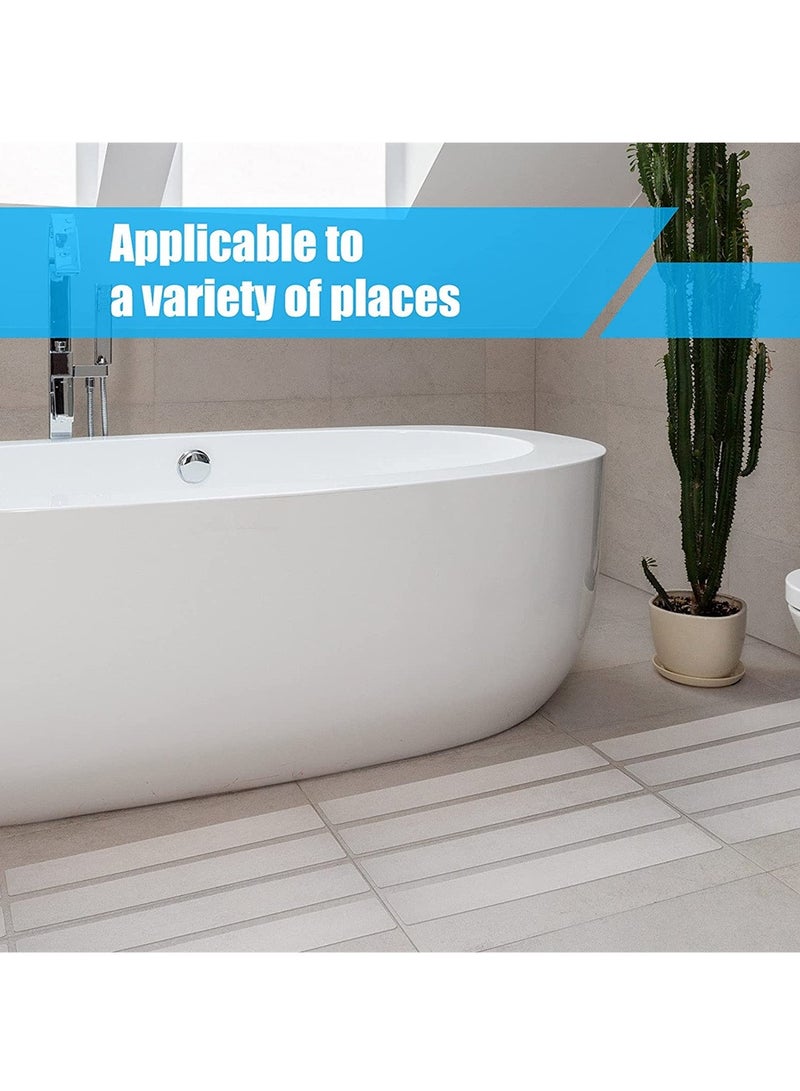 KASTWAVE 15 Pieces Non Slip Stair Treads Tape Anti Slip Stair Treads Indoor Waterproof Staircase Step Treads Strips Anti Slip Tape - Image 4