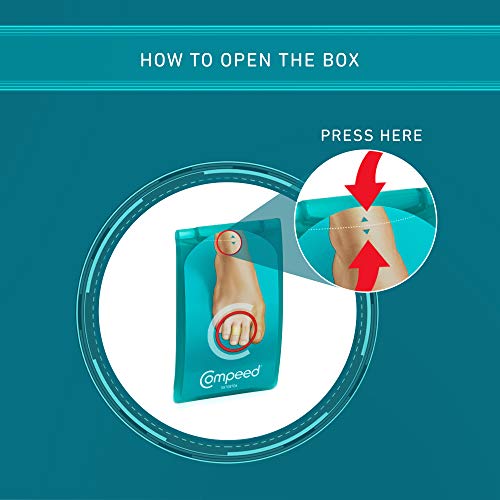 Compeed Blister Bandage For Finger Rubbing Protection, Breathable Foot Finger Protector Hydrocolloid Bandage For Men, Women N Kids, Pack Of 8 Pc - Image 5