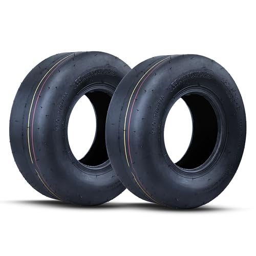 MAXROLLORS 2 Pack 13x5006 Lawn Mower Tires Tubeless Replacement 13x56 Zero Turn Riding Mower Tire Smooth4Ply - Image 1