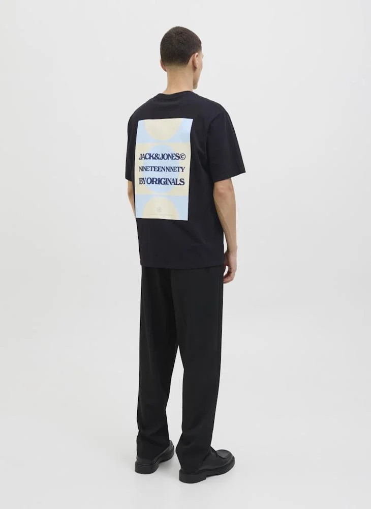 JACK & JONES Jortavira Poster Crew Neck T-Shirt