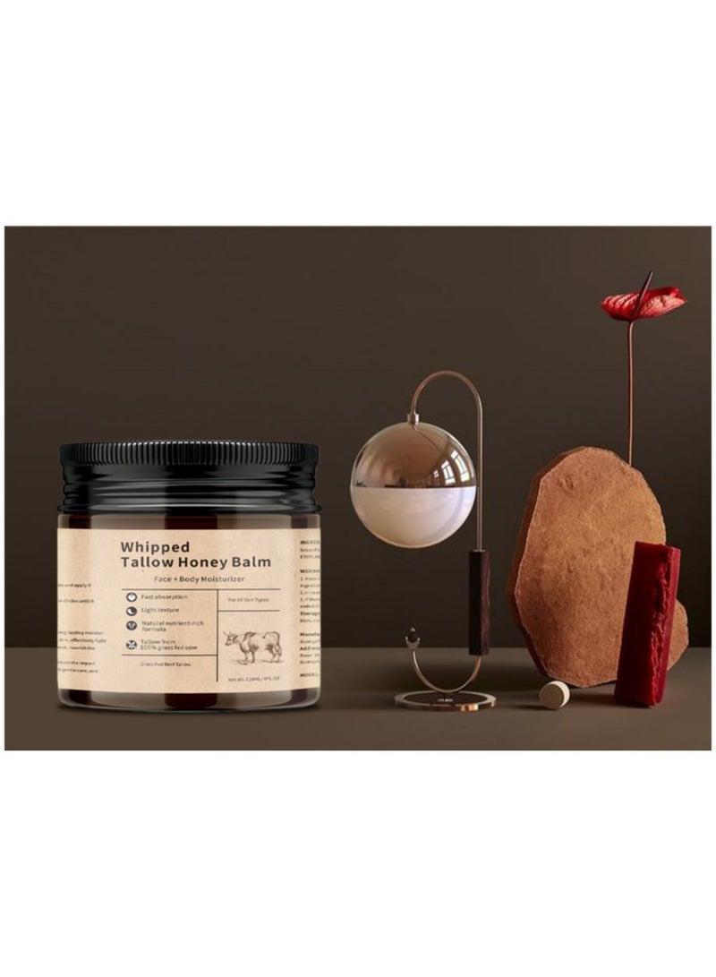 VICTORIA ANNA Beef Tallow Balm Fat Moisturizing Cream,Deep Nourishment,Long-Lasting Water Retention, Suitable For Any Skin Type,Can Be Used For The Whole Body - Image 2