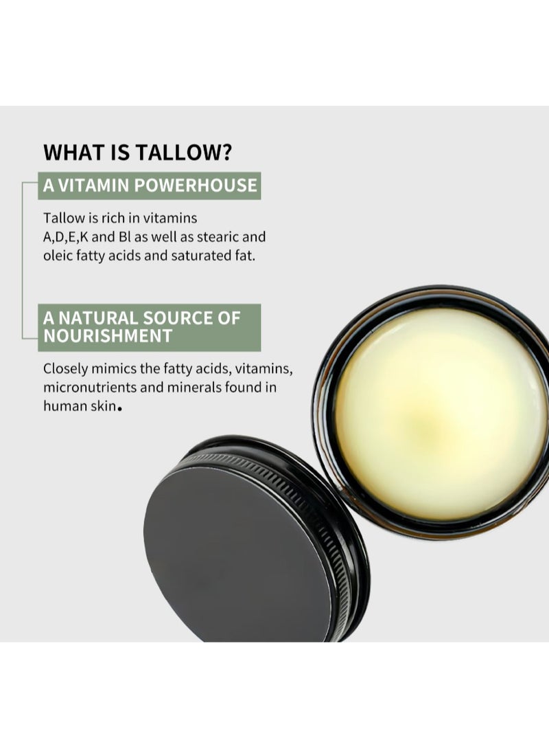 VICTORIA ANNA Beef Tallow Balm Fat Moisturizing Cream,Deep Nourishment,Long-Lasting Water Retention, Suitable For Any Skin Type,Can Be Used For The Whole Body - Image 4
