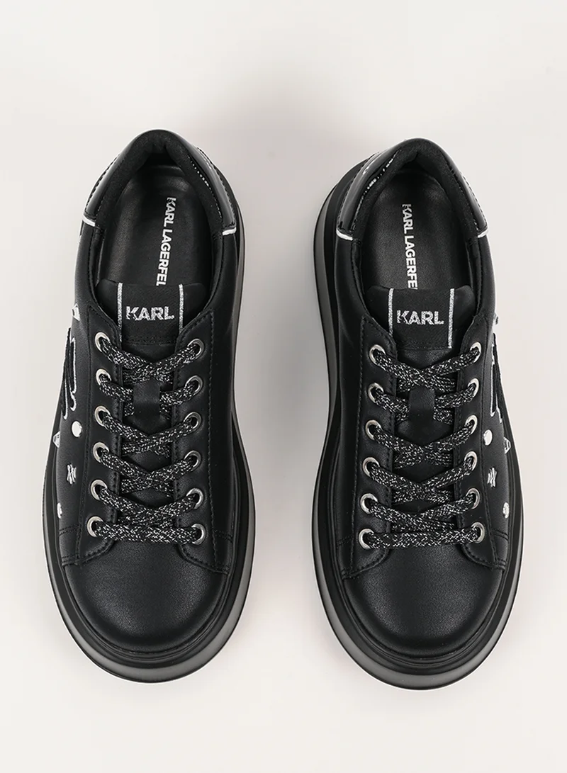 كارل لاغرفيلد Anakapri Low Top Lace Up Sneakers
