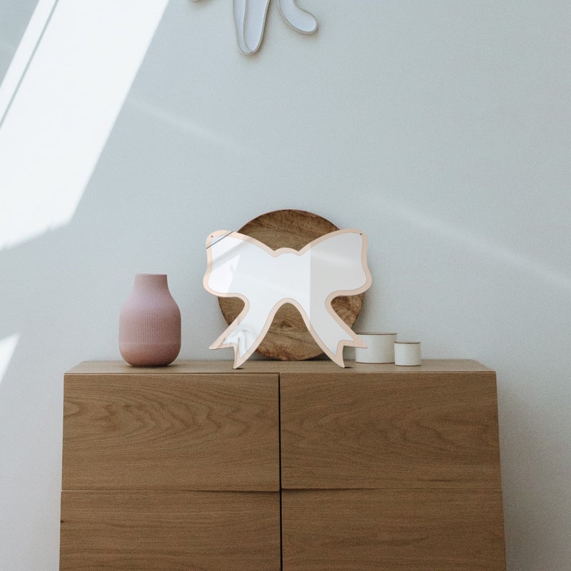 Nordic Style Mirror Household Hanging Mirror Decorative Makeup Mirror Adorn - Image 4