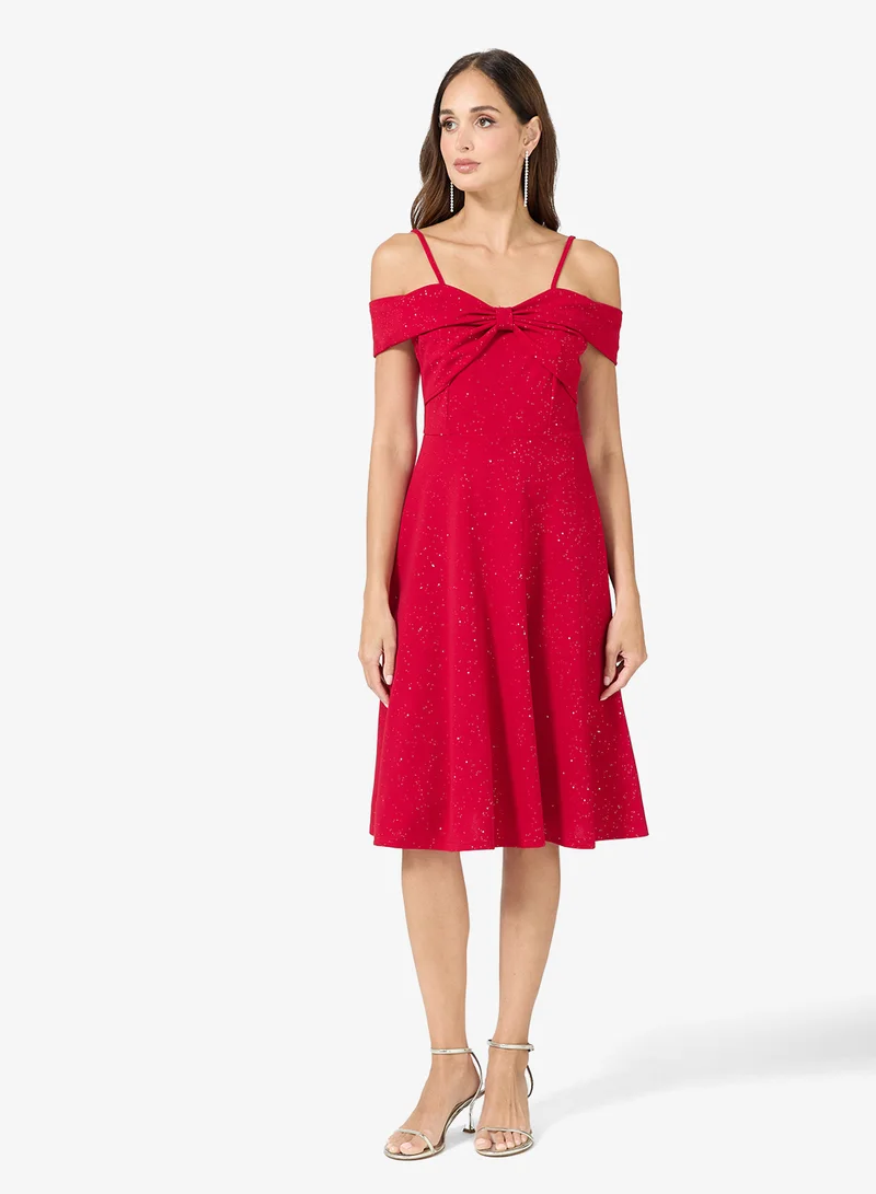 ايلا Cold Shoulder Cocktail Dress