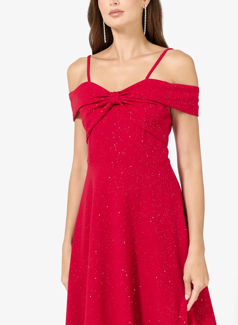 Ella  Cold Shoulder Cocktail Dress for Women | Best Price UAE