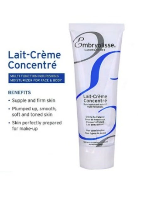 lait-crème concentré soin hydratant nutritif multi-fonctions 75ML