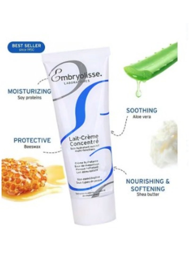 lait-crème concentré soin hydratant nutritif multi-fonctions 75ML