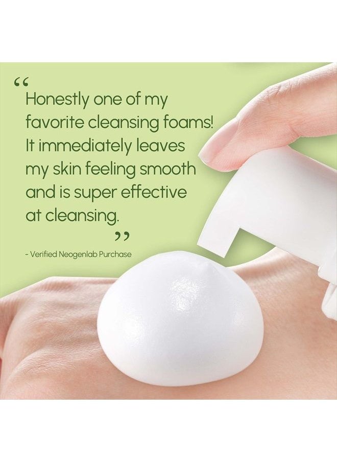 DERMALOGY by NEOGENLAB Real Fresh Foam Cleanser, Green Tea, 5.6 Fl Oz  - Image 3