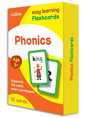 Phonics Flashcards Ideal For Home Learning Collins Easy Learning Preschool