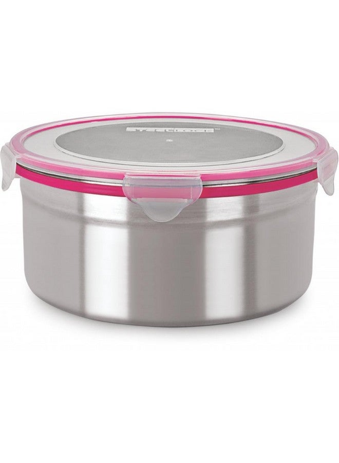 STEELLOCK Stainless Steel Food Lock Container - 3000ml Airtight Leakproof Large Food Storage Container - Durable Stainless Steel, SL-1602