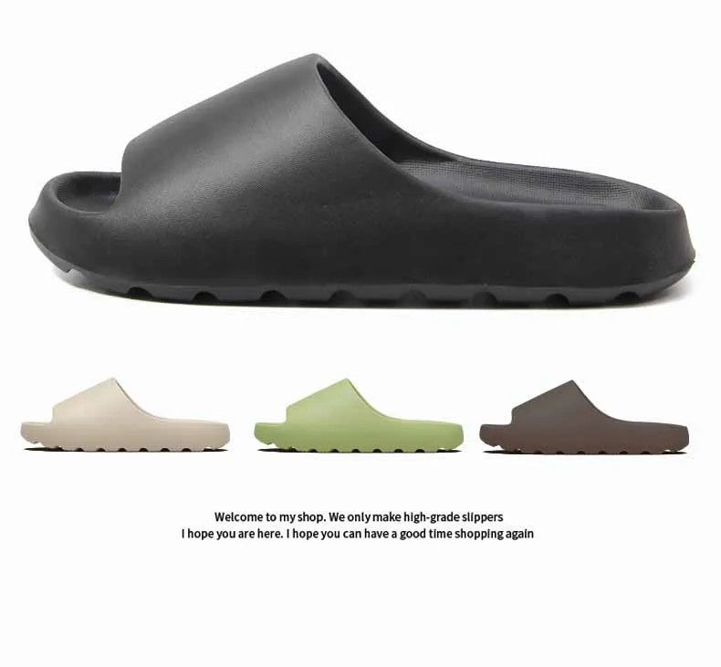 Y&D Unisex Adult slip on Slider slippers Thick Sole Sandals or Slides Fashionable Slides slippers Boys Sandal - Image 4