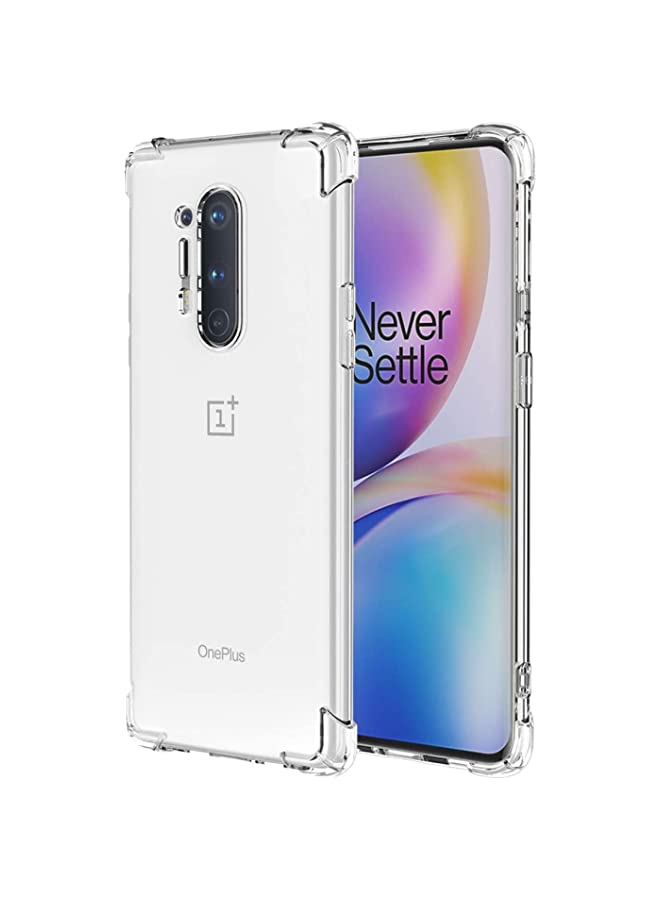 vesus Case for Oneplus 8 Pro Case Cover Back Air Cushion Soft Silicone Shockproof Anti-Scratch Protective Bumper Shell Corner Oneplus 8 Pro