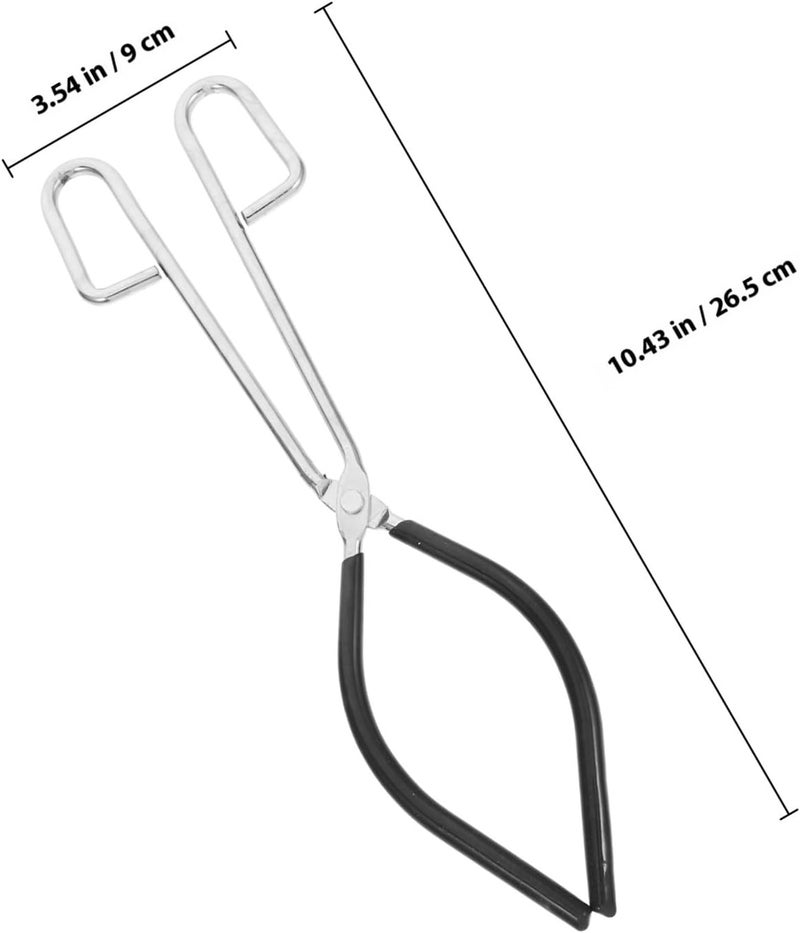 Veemoon Laboratory Beaker Clamp Tong Metal Flask Clamp for Laboratory Equipment Chemistry Heating Test Tube Holder Clip Lab Glassware Support Tool - Image 2