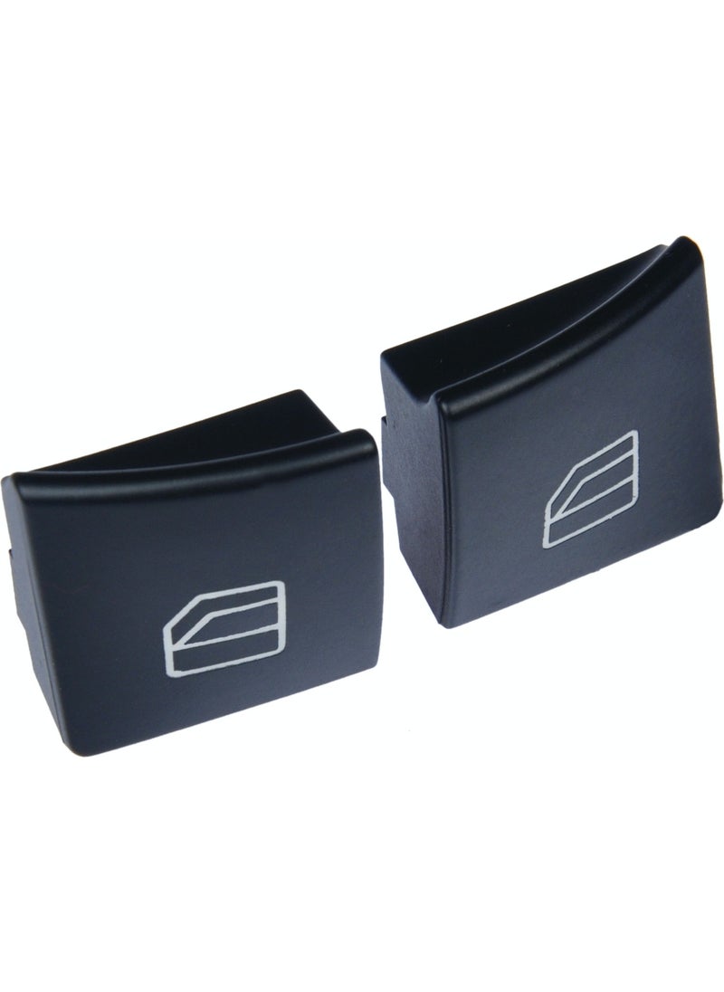 Alpha Auto Part غطاء إصلاح زر نافذة مرسيدس بنز W204 C-Class W212 E-Class 