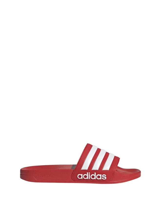Adidas VIVRED/FTWWHT/VIVRED Adilette Shower Slides  | Best Price UAE