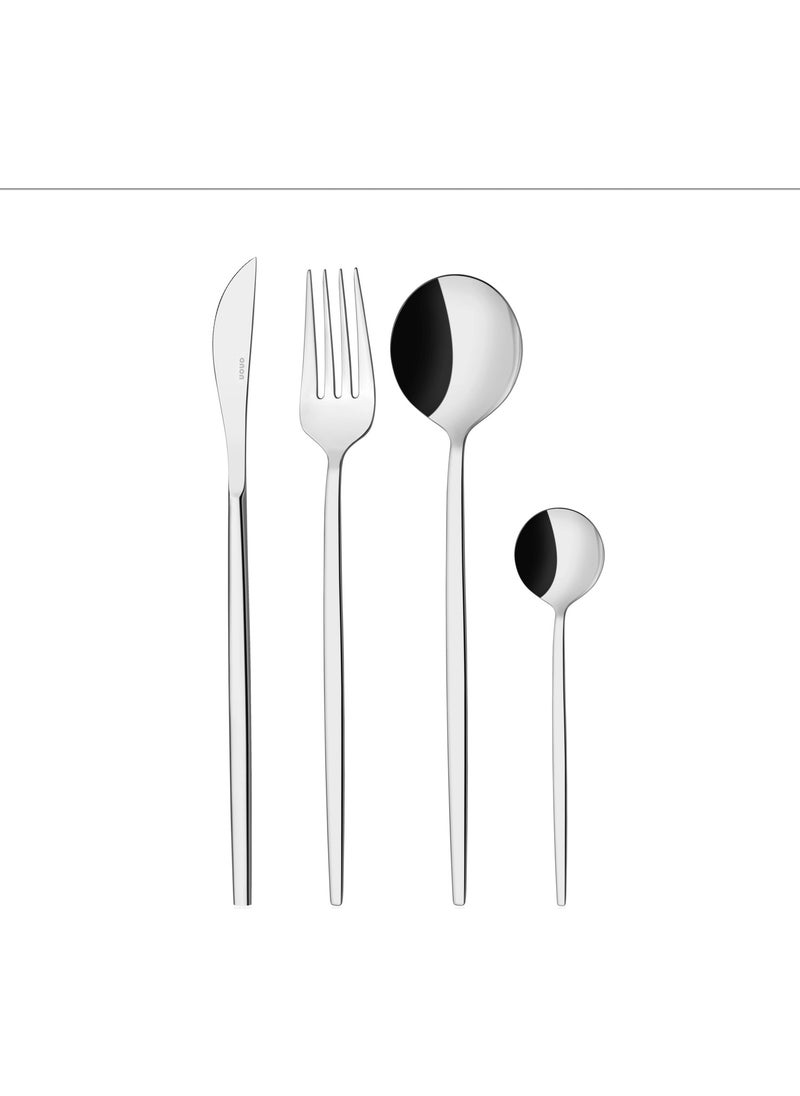 Onon Mokka 16 Piece Cutlery Set 18/0  - Image 2