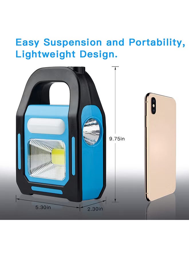 Camping Picnic Solar Charging Flashlight Multicolour - Image 2