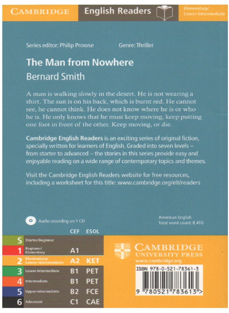 Cambridge The Man From Nowhere A2 - Image 2