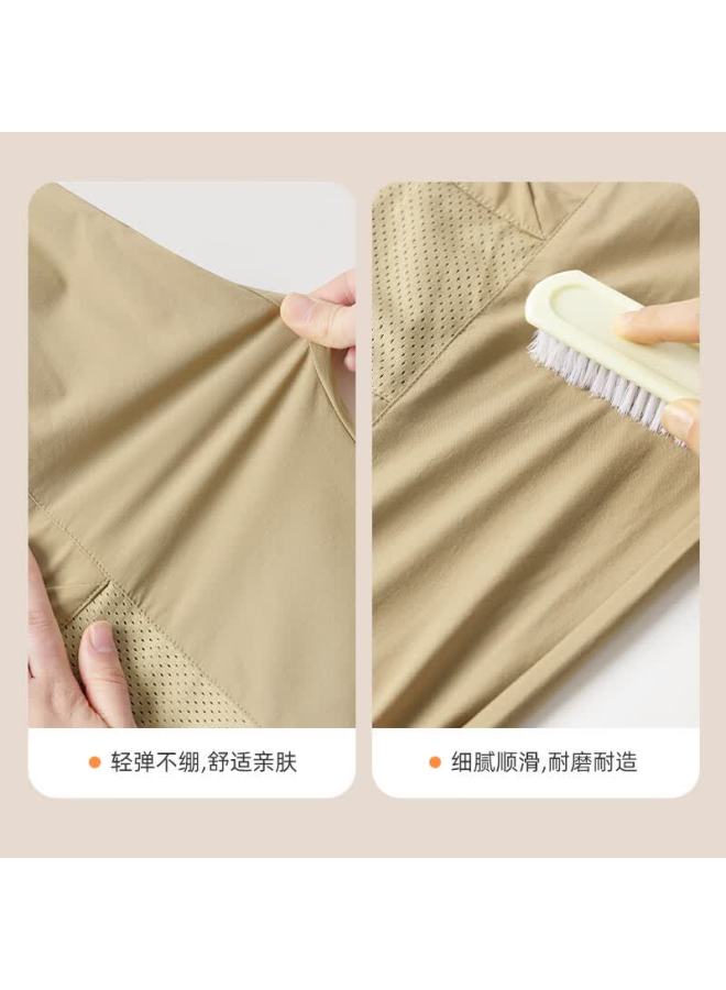 Piggy Banner Kids Pants Summer  New Boys Ice Silk Quick-dry Cargo Pants Girls Outdoor Casual Sports Pants