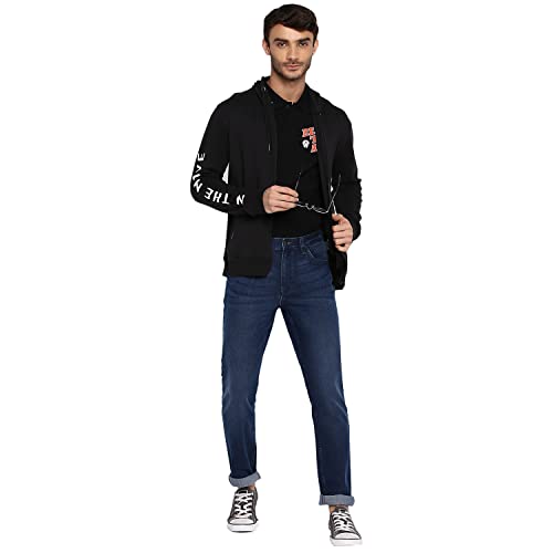 Lee Black Solid Regular Fit Sweatshirt - Image 4