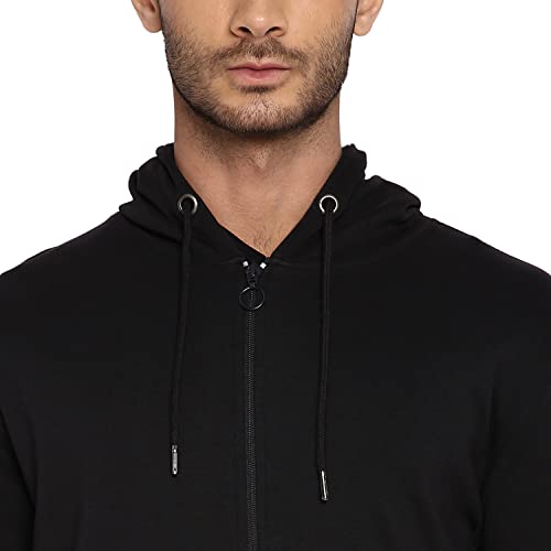 Lee Black Solid Regular Fit Sweatshirt - Image 5