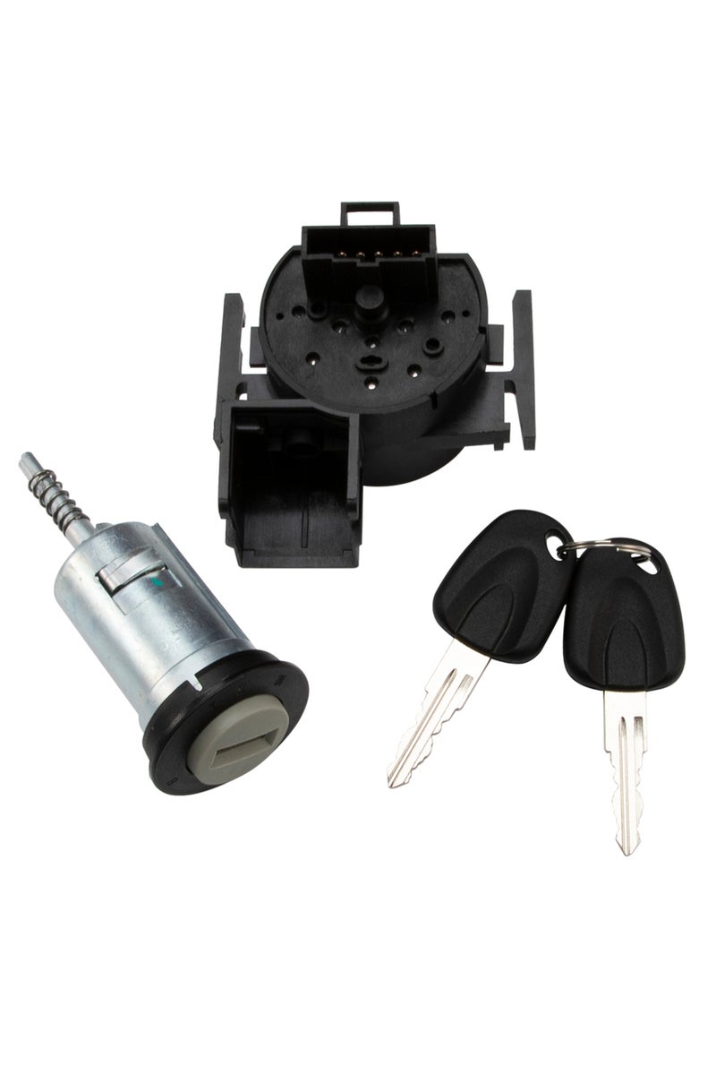 إيروريكس قفل مفتاح تشغيل السيارة مع مفتاحين لسيارات فوكسهول أوبل كورسا سي كومبو سي ميريفا إيه تيجرا بي ... - Image 1