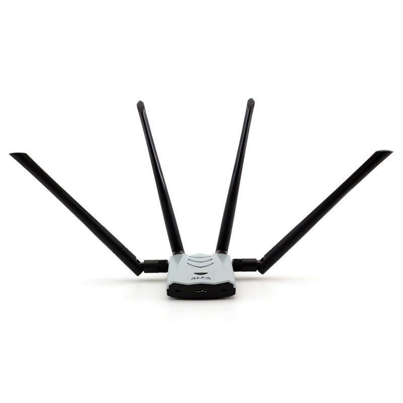 ALFA Network ALFA AC1900 WiFi Adapter - 1900 Mbps 802.11ac Long-Range Dual Band USB 3.0 Wi-Fi Network Adapter w/4x 5dBi External Dual-Band Antennas, TAA Compliant - Image 3