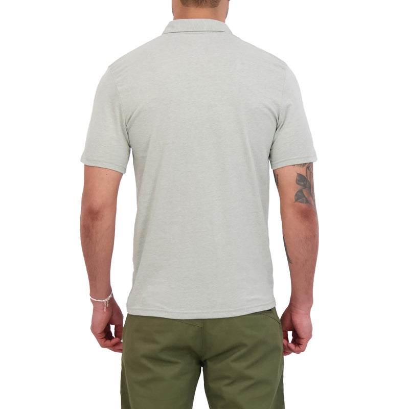 Volcom Men's Banger Polo Heather Grey M - Image 2