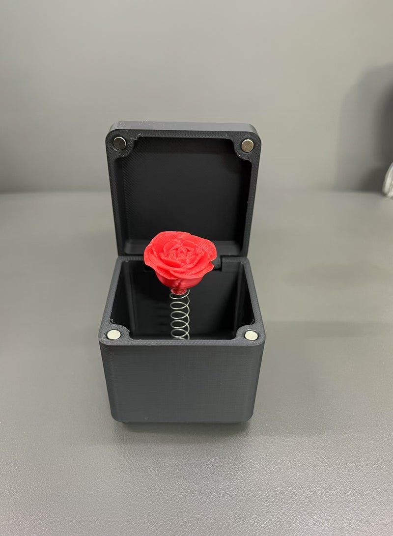 Mysterious Love Creative Gift Box,Playful Roses in the Box,Rose Surprise Gift Box,Festival Surprise Gift,Novel and Interesting Gifts for Boys and Girls  - Image 2