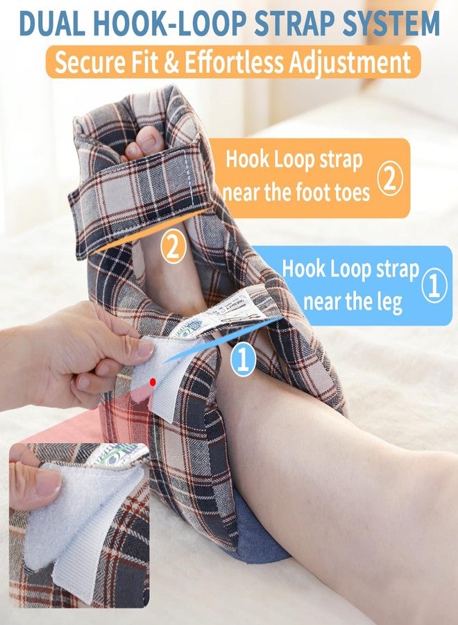 Ehucon Heel Protector for Pressure Sores in Bed, Foot Pillow Boot Cushion for Bedridden Patients Remove Bedsores, Ankle Pad for Ulcer Pain Relief While Sleeping - Image 5