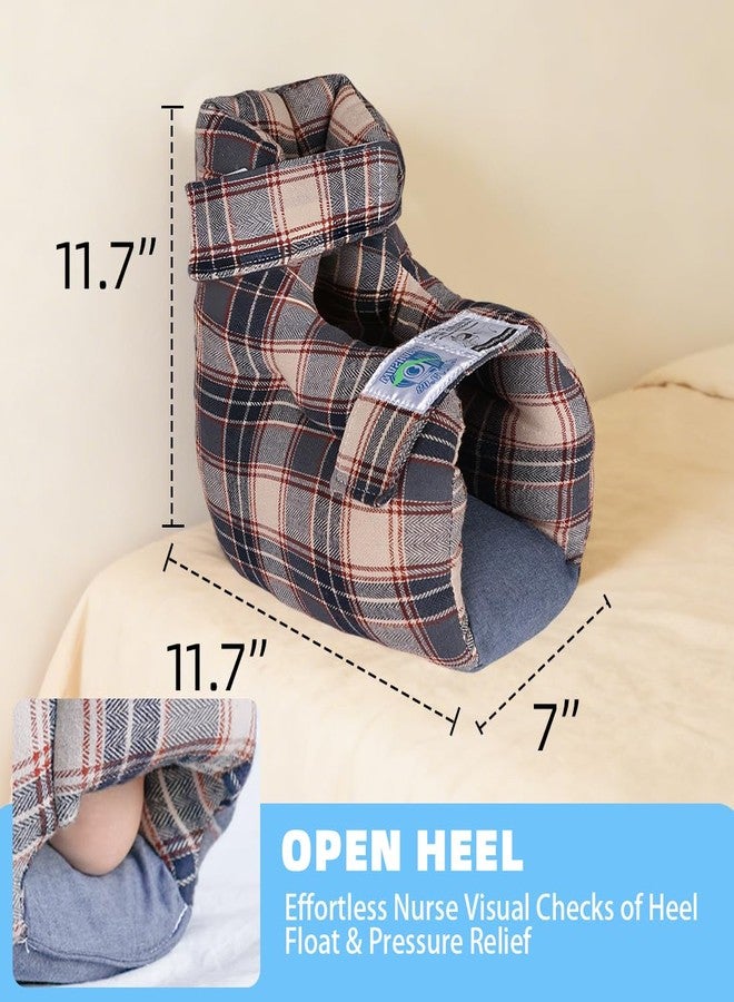 Ehucon Heel Protector for Pressure Sores in Bed, Foot Pillow Boot Cushion for Bedridden Patients Remove Bedsores, Ankle Pad for Ulcer Pain Relief While Sleeping - Image 4