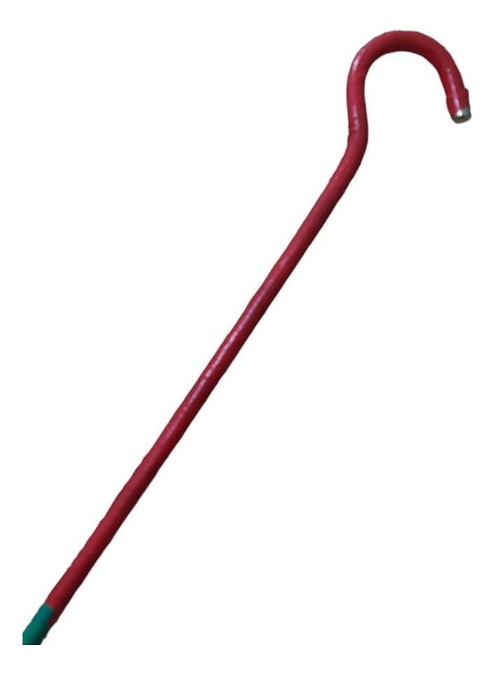 Stick (Khezran) UAE National Day Stick with Coloured Tape | Premium Stick Bended for Arabs Party Stick | Arabic Traditional Dance Stick for National Day & Festivals - Image 1