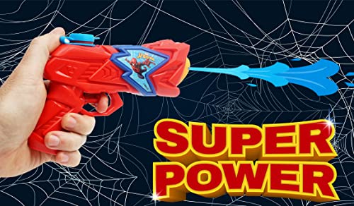 JA-RU Large 8" Marvel Spiderman Water Squirt Gun (1 Pack Improved Style) Avengers Soaker for Kids Fun. Training Dog & Cat. Pool Toy. Include 1 Sticker.6819-1s - Image 3