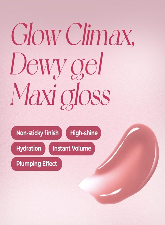 WAKEMAKE WM X NETFLIX SQUID GAME Dewy Gel Maxi Gloss 14 Pink Scar Set (+Watery Tok Tint Mini 7 Bloody Pop) - Image 4
