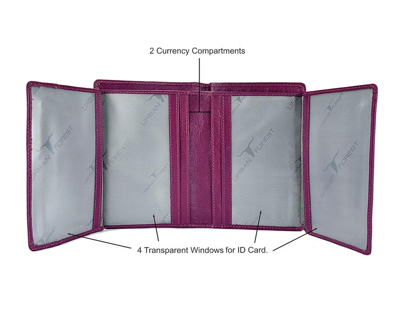 URBANFOREST محفظة تينا الجلدية للنساء - Image 3