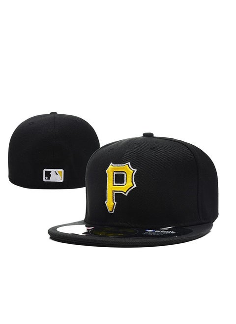 NEW ERA 3D Embroidered Fitted Baseball Team Cap with Closed Back for Sun Protection 57.7cm